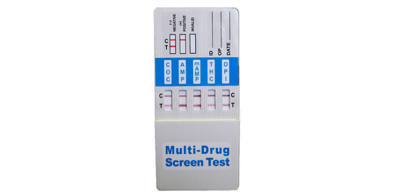 Multi-panel Drug Screen Dip Cards
